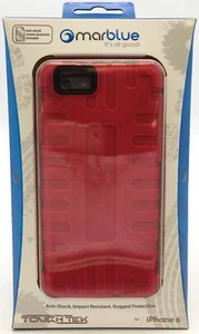 MarBlue ToughTek Impact Resistant Rugged Case for iPhone 6 (Red) A6TT47A *NEW* - Picture 1 of 3