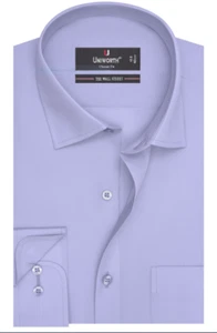 Uniworth Classic Fit Mens Shirt. Size 16 collar (41cm) ~ GREY - Picture 1 of 2