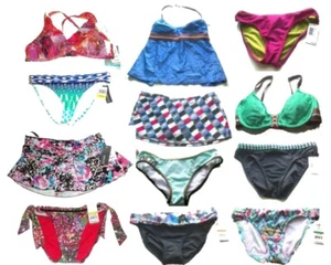 Kenneth Cole Bikini & Tankini Swimsuit Separates Sz Small to X-Large NWT $40-$63 - Picture 1 of 37