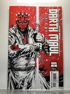 STAR WARS DARTH MAUL #2 (7-2024) BLACK- WHITE- RED- TYLER KIRKHAM COVER- NEW - Picture 1 of 12