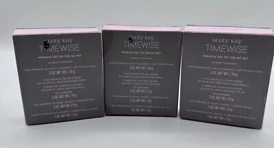 NEW Mary Kay 3-Timewise Miracle Sets 3D Go Set Travel Set Exp 3/20 Comb/Oily  - Image 1 of 4