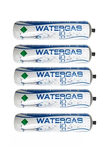 BOMBOLA CO2 E290 USA E GETTA 600 GRAMMI ALIMENTARE PER GASATORI ACQUA 5 PZ - Afbeelding 1 van 1