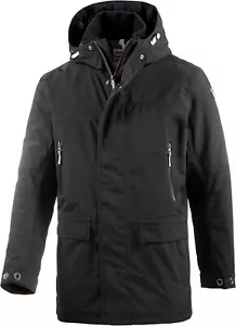 ICEPEAK Herren TEX Jacke Hardshelljacke Outdoorjacke Parka, Schwarz, 50 - Bild 1 von 4