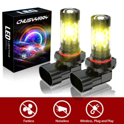 Para Lexus LS430 LS460 GS350 GS430 - 2 piezas 9006 HB4 LED bombillas antiniebla 3000K lámpara Foto 1 de 4