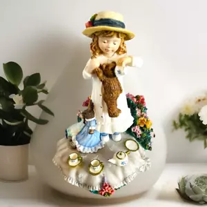 Sandra Kuck's Treasures 1st Edition Figurine "Make Believe" 1998 Tea w/ Friends - Picture 1 of 7