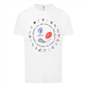 Camiseta Rugby Mundial 2023 Hombre 20 Uniones Kick Top - Nueva - Imagen 1 de 3