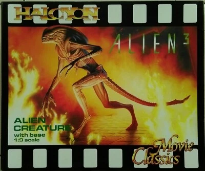 Halcyon 1/9 ALIENS Alien CREATURE WITH Base Movie Classics series - Image 1 of 4
