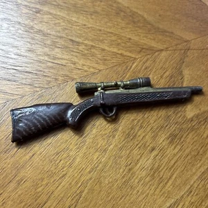 Action Man 1/6 Jungle Explorer Hunting Rifle & Scope Missing Tip Vintage As Is - Picture 1 of 19