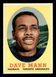 DAVE MANN 1958 TOPPS CFL 1958 NO 46 NRMINT + 22611 - Bild 1 von 2