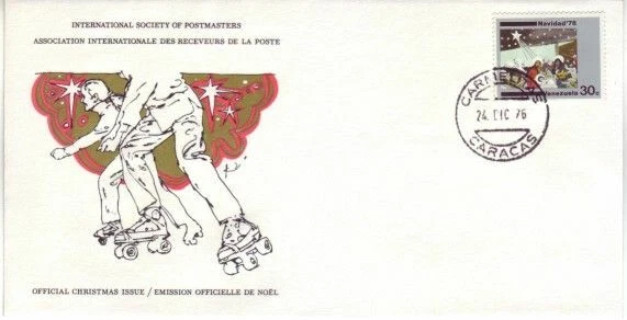 Venezuela - Christmas (ISP FDC) 1976  - Image 1 of 1