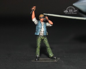 US Navy Deck crew 1:72 Pro Built Model #3