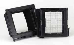 Sinar 4x5 metring back w/orginal Sinar Ground Glass Focusing Fresnel-Bellows - Picture 1 of 9