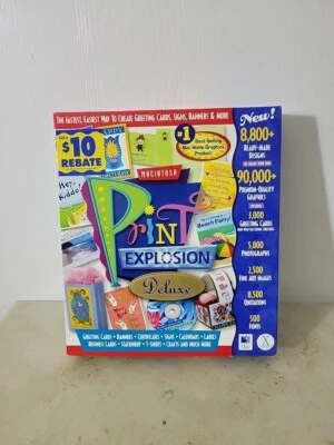 Print Explosion Deluxe USER MANUAL ONLY - Image 1 of 4