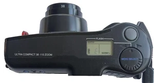 Olympus Superzoom 110 Compact 35mm Compact Camera Exc Cosmetics In/out Lens Prob - Picture 1 of 6
