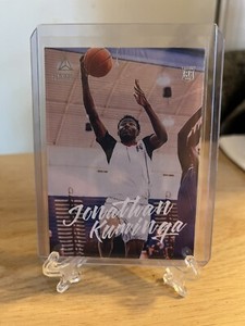 2021 Panini Chronicles Luminance Draft Picks #80 Jonathan Kuminga Rookie Warrior