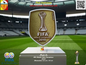 Badge Patch World champions club 2010 maillot de l'Inter de Milan 2011 (Italie) - Picture 1 of 4