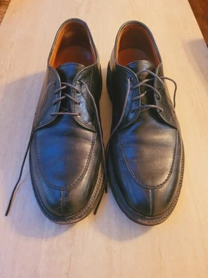 Alden Restoration Men's Black Leather Split Toe Oxford Shoes Made in USA Size 9 - Image 1 of 4