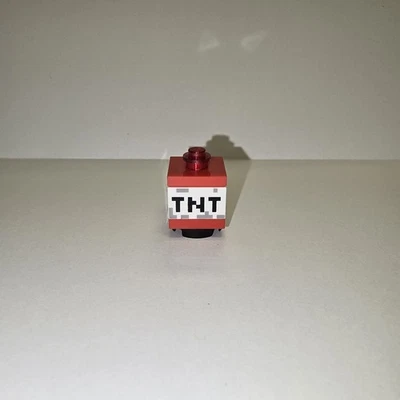 LEGO Minecraft TNT Brick Block Piece - Image 1 of 3