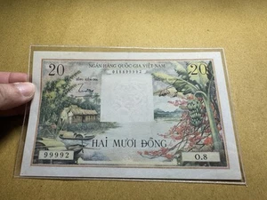 South Viet Nam Banknotes 20 Dong 1956 P-4a XF_LDP Shop. - Picture 1 of 3