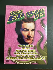 The Ed Wood Box - 6 Movie Collection (DVD, 2004, 6 Disc) SEALED - Picture 1 of 6