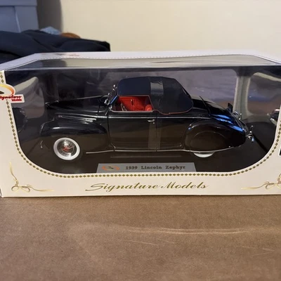 ФИРМЕННЫЕ МОДЕЛИ В МАСШТАБЕ 1:18 1939 LLINCOLN ZEPHYR ЛИТАЯ МОДЕЛЬ - Изображение 1 из 4