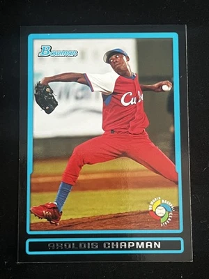 2009 Bowman #BW12 Aroldis Chapman WBC Prospects - Image 1 of 2
