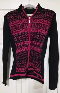 SUÉTER NEVE DESIGNS CREMALLERA COMPLETA 100% LANA ARTÍSTICO EX. CALIDAD MED INVIERNO NUEVO SIN ETIQUETAS - Imagen 1 de 11