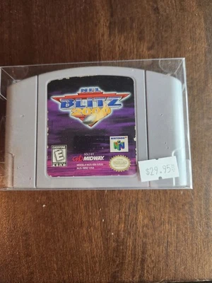 NFL Blitz N64 20010- Cart Only - Image 1 of 2