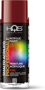 HQS Bomboletta Di Vernice Spray Acrilica Colori Ral (Ral 3011 Rosso Marrone) - Foto 1 di 13