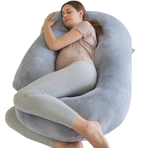 Maternity Pillow U Shape, Pregnancy Pillows for Sleeping, Body Pillow, Full B... - Picture 1 of 6