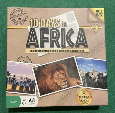 10 Days in Africa Board Game | Out of the Box - 2009 | Complete & Unused - Image 1 of 4