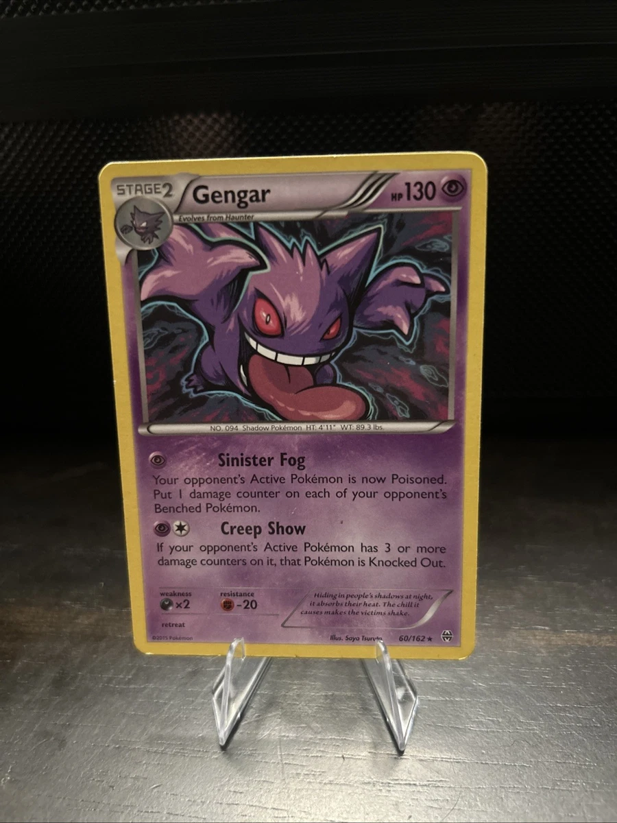 Gengar Pokémon TCG Breakthrough Rare Individual Collectible Card