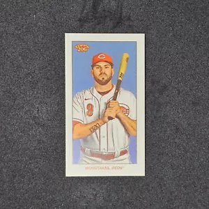 Mike Moustakas- 2021 Topps T206 Wave 1 **PIEDMONT BACK** - Cincinnati Reds - Picture 1 of 2