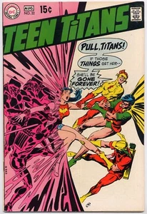 Teen Titans 22 FN/VF 7.0 1969 Origin Wonder Girl Nick Cardy - Picture 1 of 3
