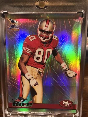 Jerry Rice 1999 prizm Silver #128. Investment. Very Rare - Imagem 1 de 4