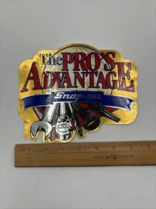 SNAP-ON VINTAGE NEU AUFKLEBER STICKER The Pro's Advantage Snap-on 7,5”x6” NEU - Bild 1 von 1