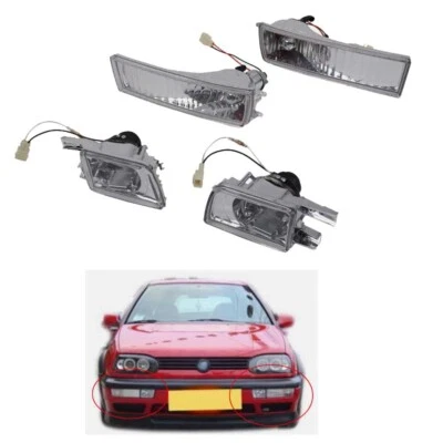 Luz de señal de giro de esquina para parachoques delantero para VW Jetta Golf MK3 Vento 93-98 Foto 1 de 4