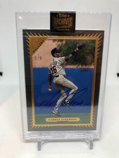 2022 Topps Archives Signature Series Garret Anderson Autograph #2/5