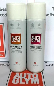AUTOGLYM HYPER FRESH SPRAY CAR GOLDEN SUNSET & CRUSHED BERRY - Picture 1 of 1