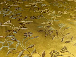 Vtg Italian Designer Scalamandre Silk Showroom Quality Fabric ~ 20 Yards - Picture 1 of 5