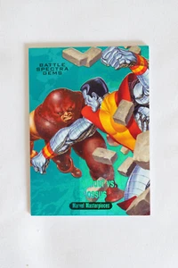 2016 Marvel Masterpieces Battle Spectra Gem Juggernaut vs. Colossus BS-1 80/99 - Picture 1 of 3