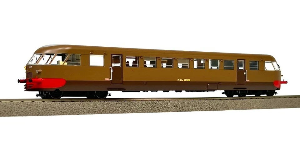 Oskar 2056 automotrice diesel FS Breda ALn 56 2036 castano isabella Epoca II / I