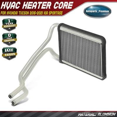 HVAC Heater Core with Tube for Hyundai Tucson 2016-2021 Kia Sportage 2017-2022 - Image 1 of 4