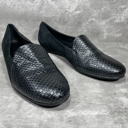 Ballerine ECCO donna taglia EU 38 US 7 5 8 touch in pelle nera slip on