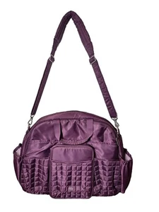 Bolsa de viaje para pañales Lug de Iug, Tuk Tuk ciruela púrpura - Imagen 1 de 12