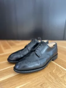 Crockett & jones cardiff Schwarz Black Size Uk 10 1/2 E - Bild 1 von 9