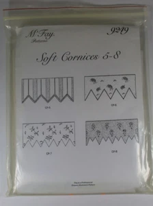 M'fay Patterns Soft Cornices 5 thru 8 Pattern #9249 - Picture 1 of 3
