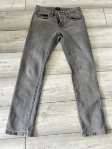 RIVER ISLAND SLIM FIT,GREY MENS JEANS..BUTTON FLY..30 REGULAR - Picture 1 of 6