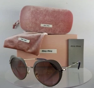 MIU MIU SMU 54R U6H-5P1 Beige Sunglasses - Picture 1 of 6
