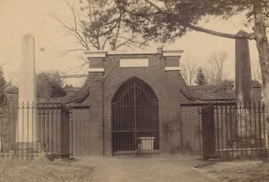 Kabinettkarte Antik Foto George Washington Grab Mount Vernon VA Luke C Dillon - Bild 1 von 6